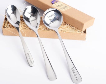 Baby Spoon Stainless, Custom Name Dessert Spoon , Small Spoon Stamped Spoon Engraved Spoon with Your Own text, Gift for Baby
