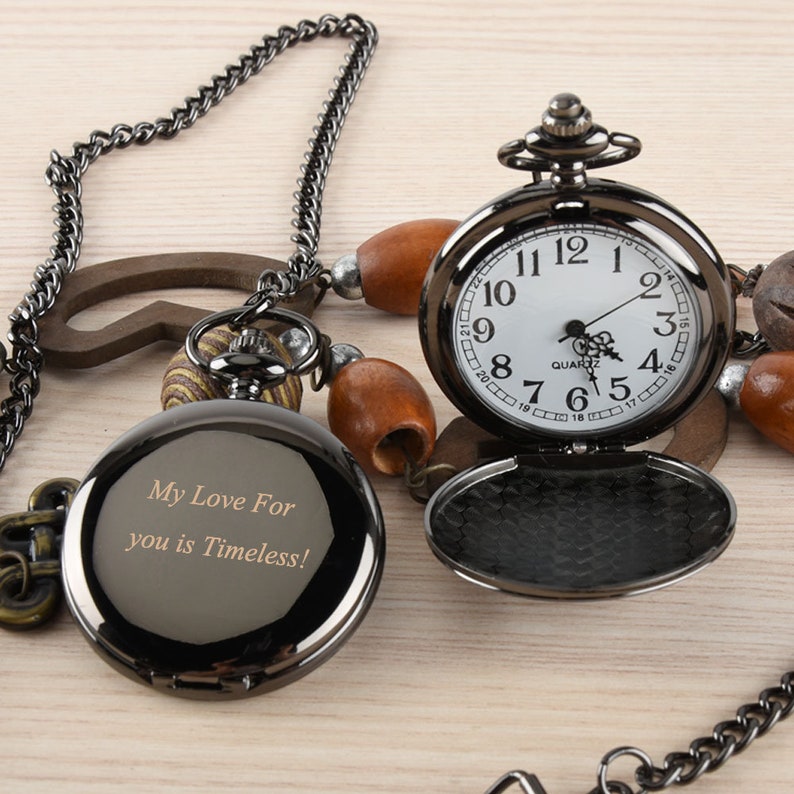 Pocket Watch Engraved Wedding Personalized Men Gift as Pocket Etsy