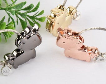 Llavero de unicornio personalizado, llavero con nombre personalizado, regalo de aniversario