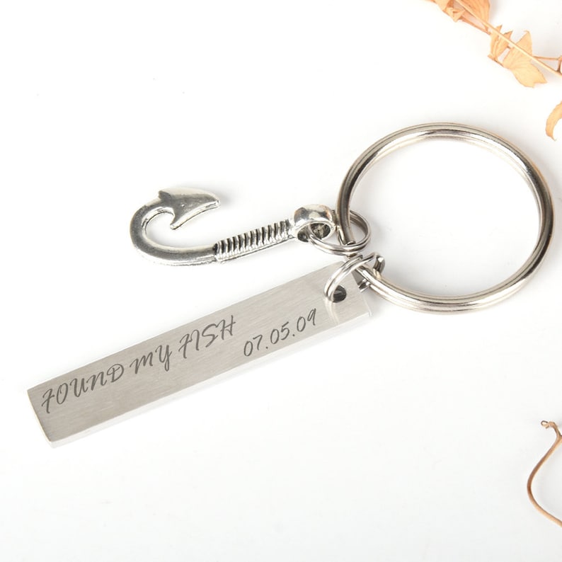 fishing keychain for boyfriend