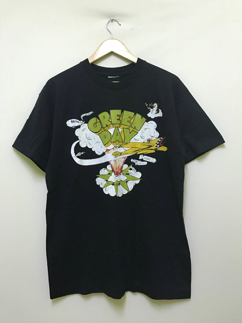 Vintage 90s 1994 Green Day Dookie Album Tour Singles Big Image Etsy