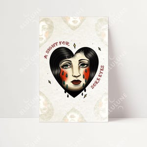 A Sight for Sore Eyes Poster - Traditional Tattoo Art