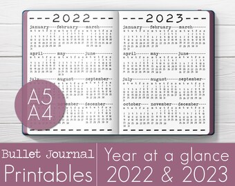 Calendrier Bric à Brac 2023 Pawsandpaper | Etsy France