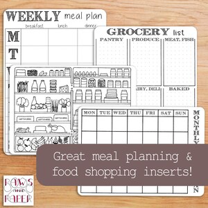 Weight Loss Printable Planner, Healthy Eating Planner, Diet Planner ...