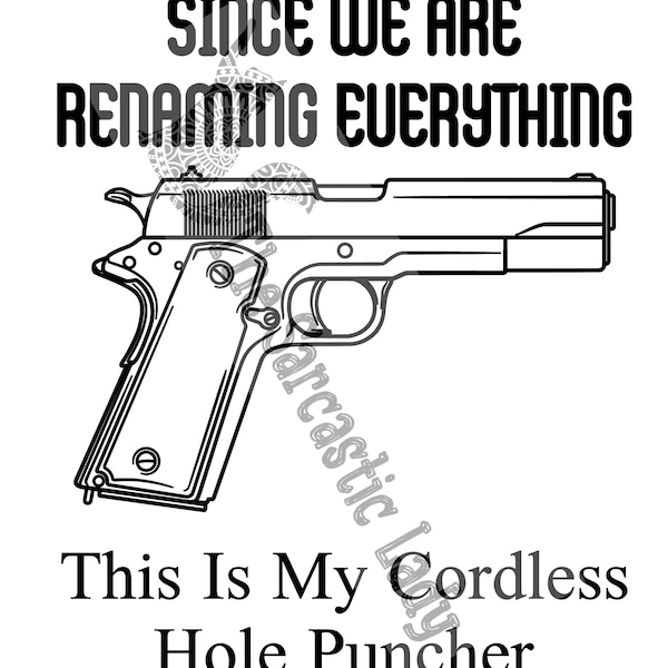 Since We Are Redefining Everything Cordless Hole Puncher Etsy