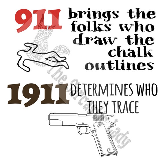 911 対 1911 SVG - Etsy 日本