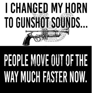 I Changed My Horn To Gunshot Sounds...People Move Out of The Way Much Faster Now SVG