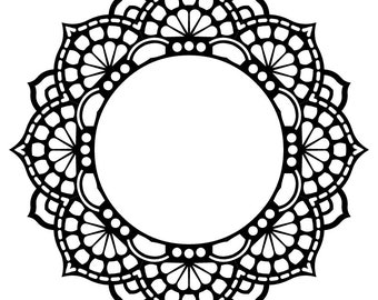 Mandala Frames for Crafting SVG ONLY