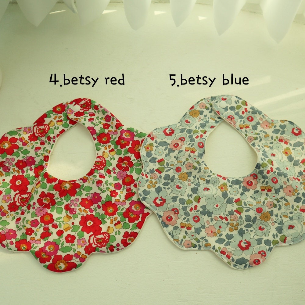 Liberty Fabric Baby Bibliberty Baby Bibliberty of London Etsy