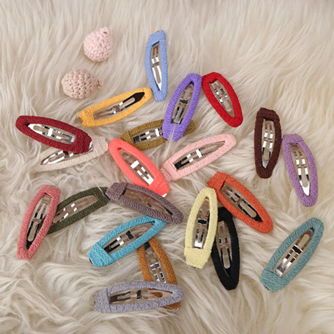 Clip Pelo Lazo Grande Glitter Para Niñas – Pinza Caimán Brillante Multicolor