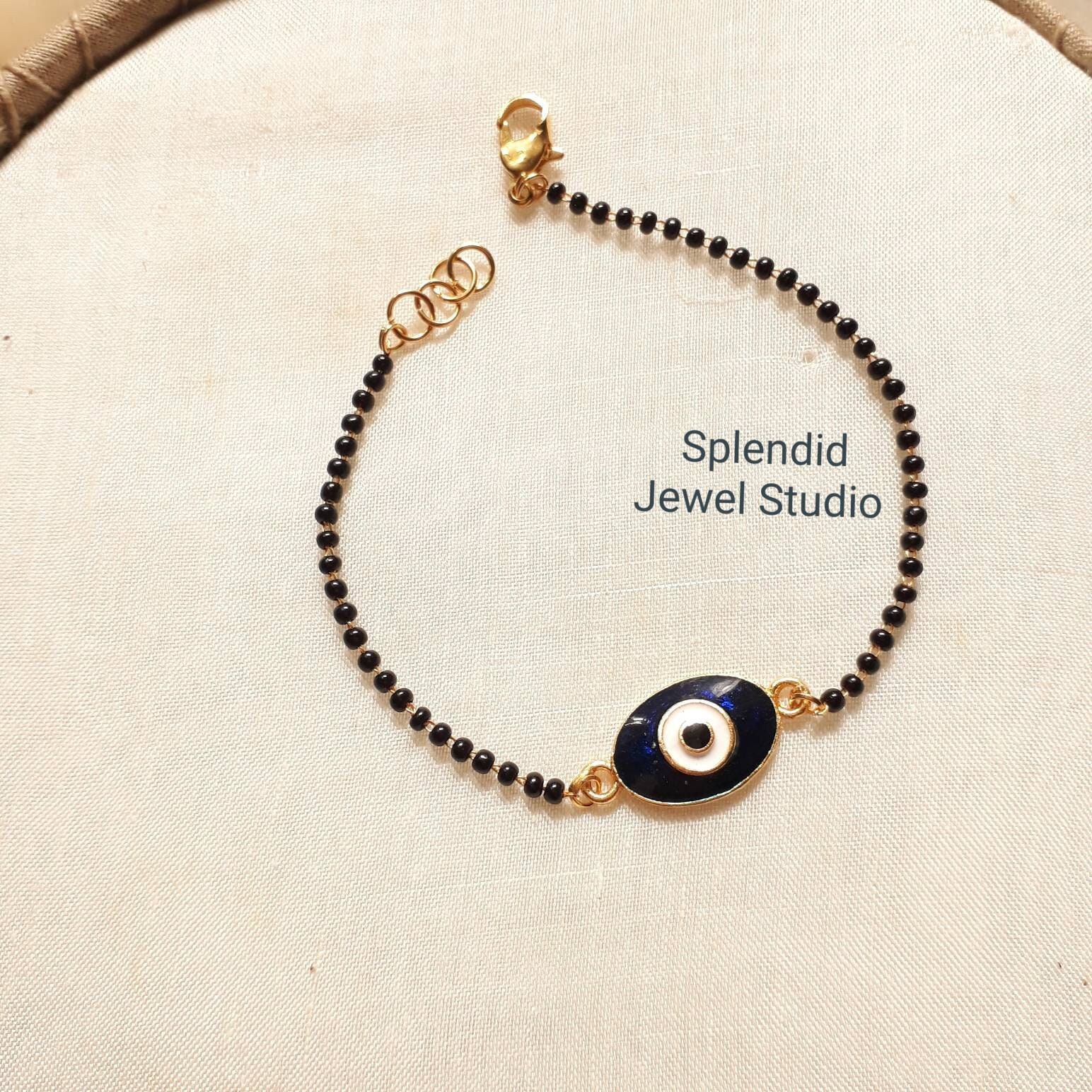 Evil eye on sale mangalsutra bracelet