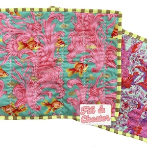 Tovagliette trapuntate reversibili