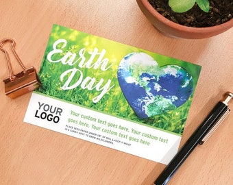 Sold out for Earth Day 2021 Plantable Heart Globe Medium Eco Panel Card