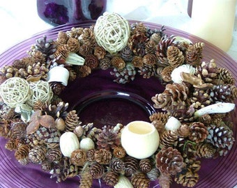 SOLD OUT Pine Cone Wreath