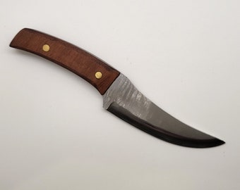 Handmade Hunting Knife with Cabreuva handle