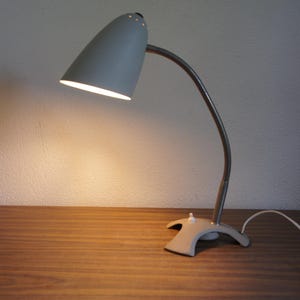 Bauhaus style desk lamp 60s lamp table lamp vintage 60s lamp tripod desk lamp.