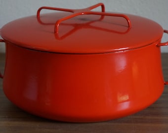 Vintage Dansk Købenstyle Red 2 Qt. Casserole Dutch Oven | Retro
