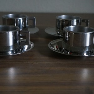 CASALINGHI 70s vintage design espresso coffee cups made in Italy. image 2