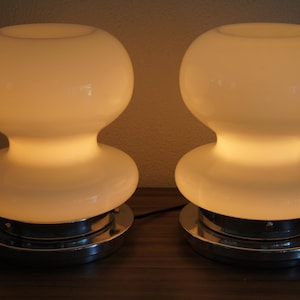 Vintage design mid century Carlo Nasson Mazzega Murano style mushroom lamp table lamp desk lamp.