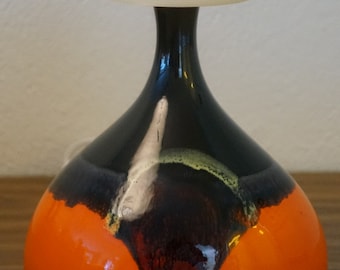 Mid-Century Modernvintage design ceramic table lamp by Björn Wiinblad for Rosenthal Germany.