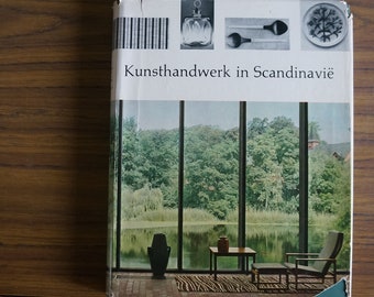 Book Art trade in Scandinavia Craftsmanship in Scandinavia 60s retro mid century vintage design from Sweden Denmark Norway Finland.