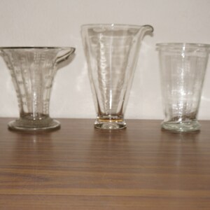 Antique Measuring Mug,Press Glass,Measuring Scale,antique Measuring Cup,Kitchentools,