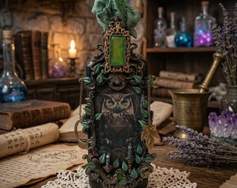 Vintage Celtic Owl
