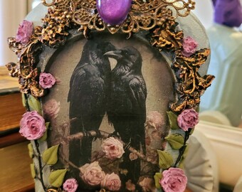 Vintage Crows Springtime