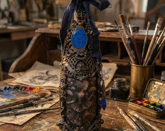 Vintage The Maiden's Veil Potion Bottle – An Enchanted Gothic Relic