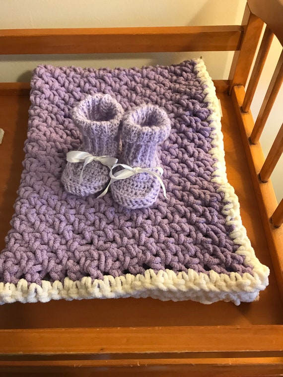 bernat baby booties