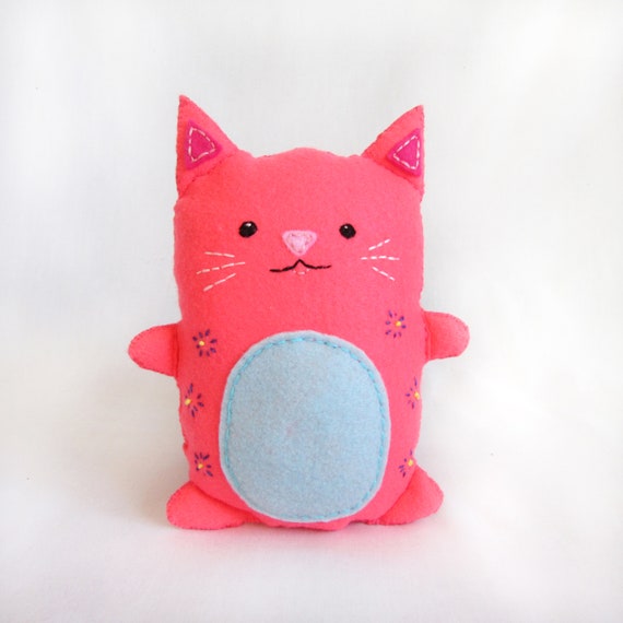 pink kitty stuffed animal