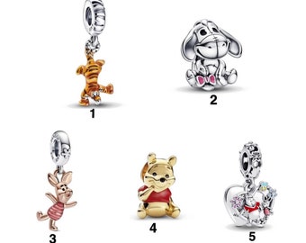 Charms, S925 Sterling Silver, for bracelet, choose