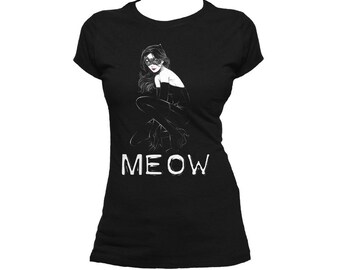 catwoman shirt etsy