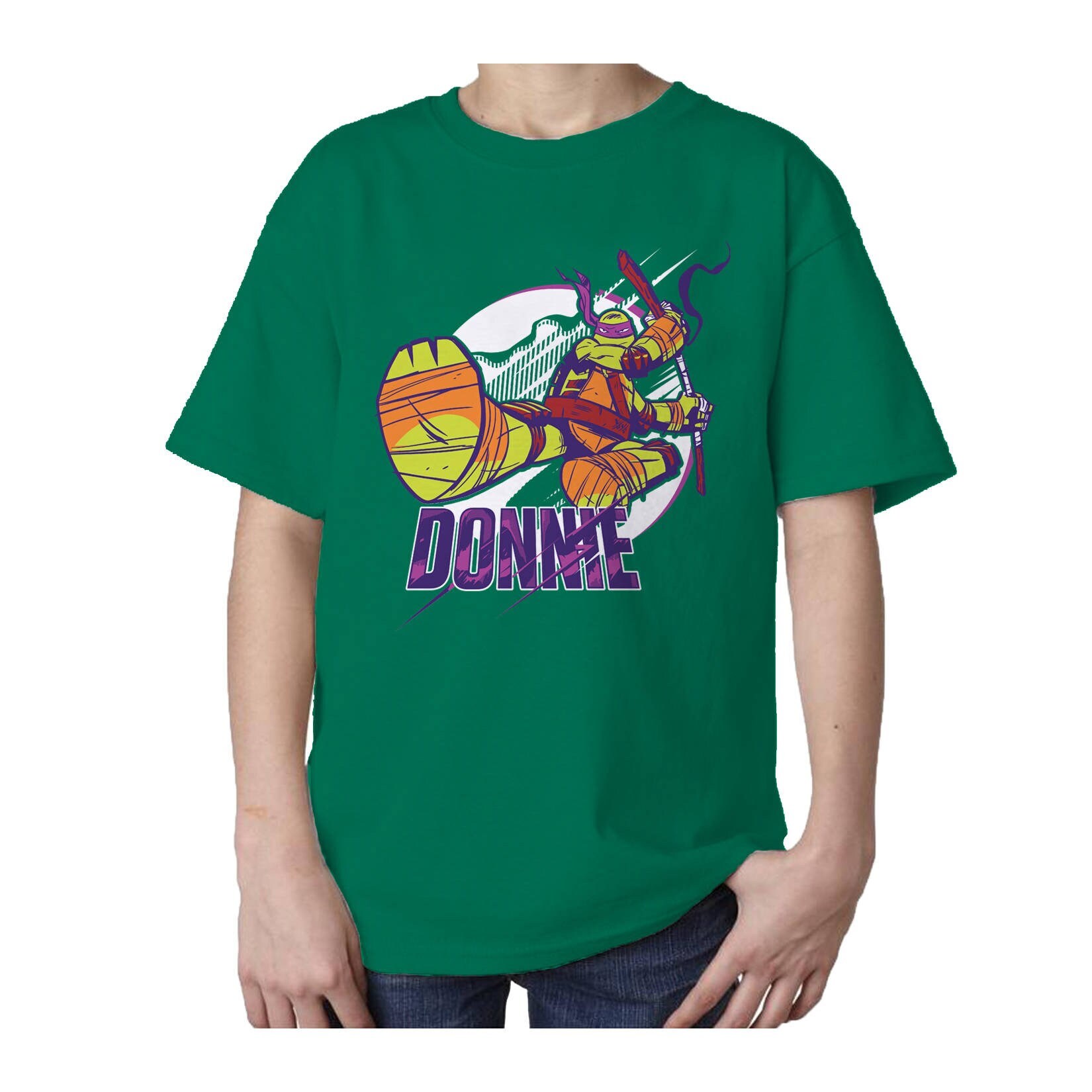 Teenage Mutant Ninja Turtles: Mutant Mayhem - Donatello, Raphael, Leonardo,  & Michelangelo - Toddler And Youth Girls Short Sleeve Graphic T-Shirt