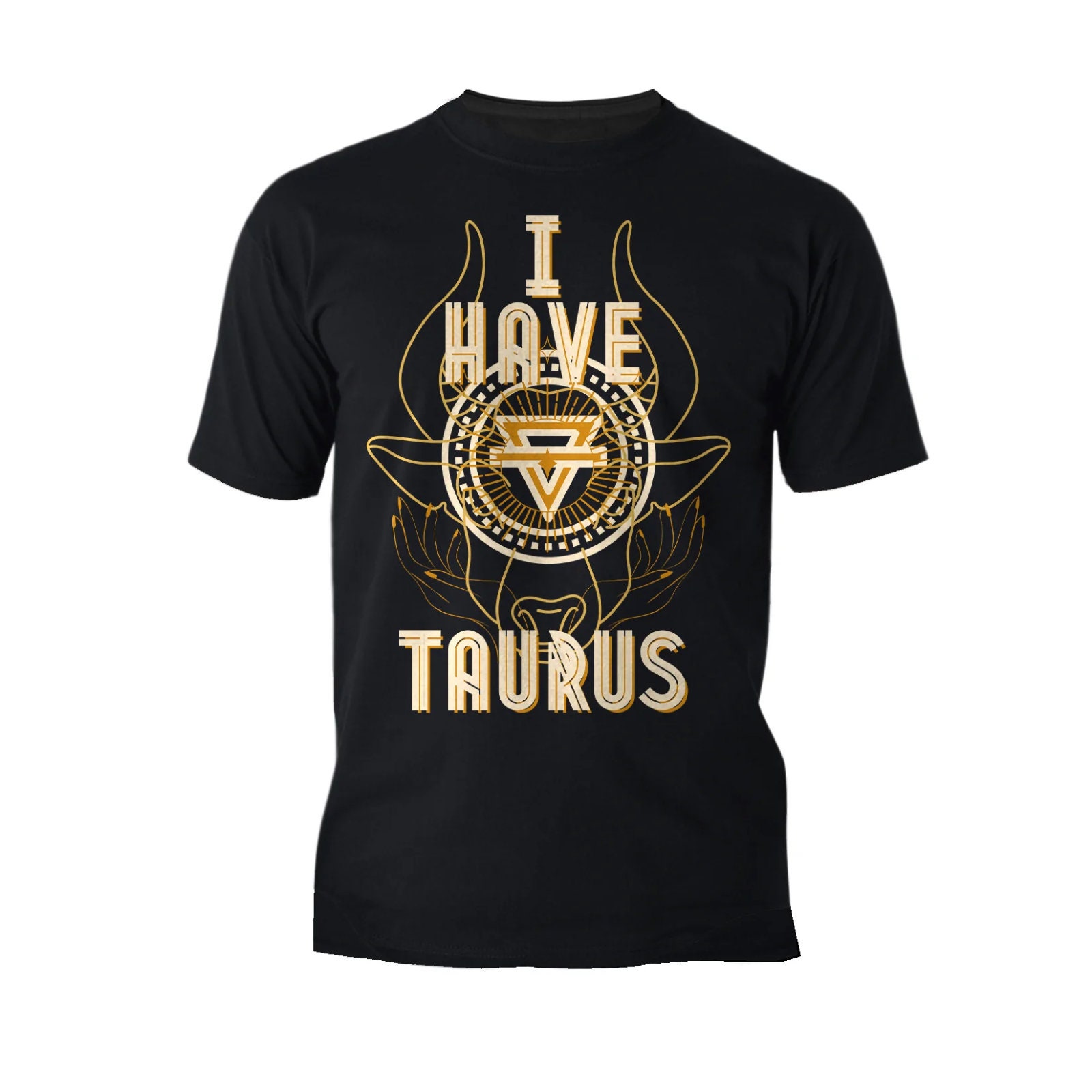 Urban Species Star Sign Taurus Men's T-shirt black - Etsy Canada