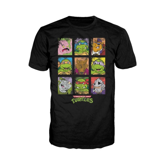 TMNT Group Grid Dist Official Ninja Turtles Men's and Women's