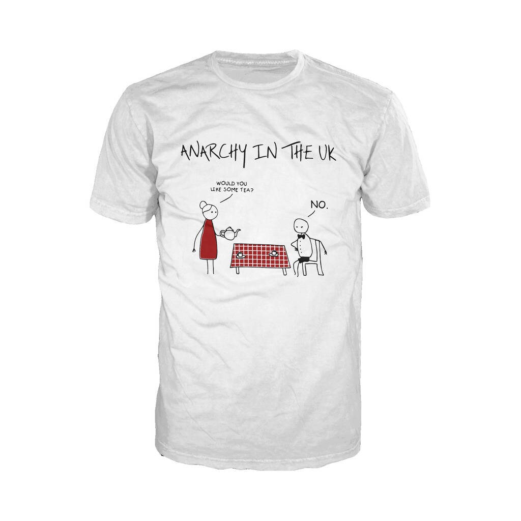 Anarchy In The Uk Adult Joke T Shirt White Etsy