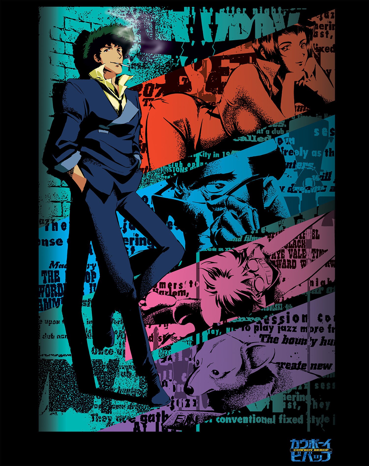 Cowboy Beebop Graffiti Pose Official Women's