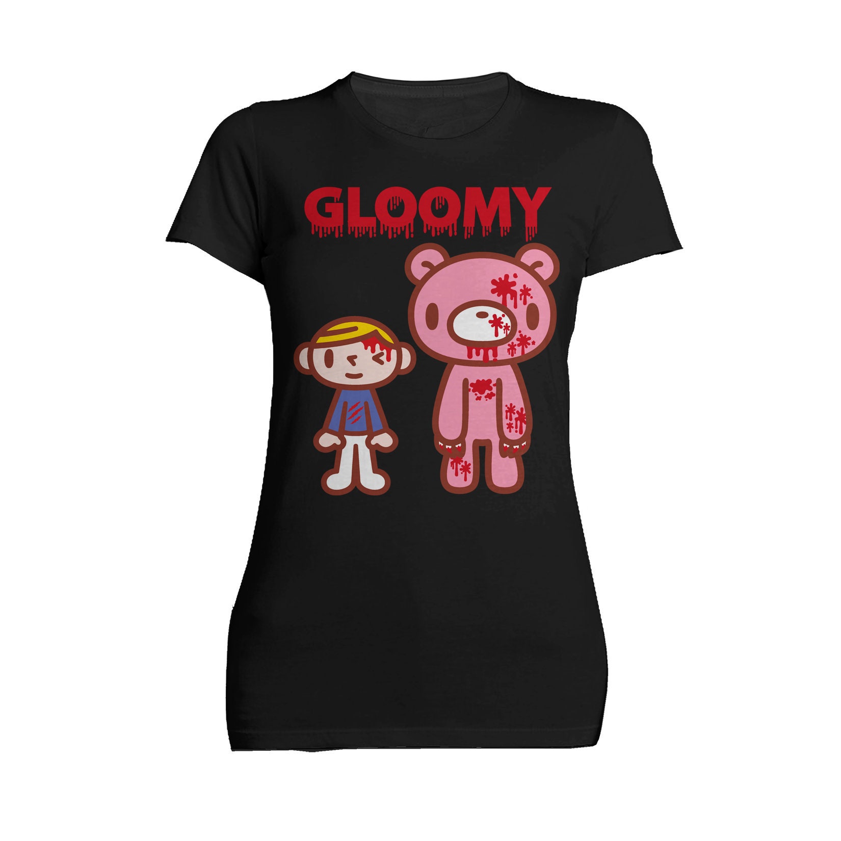 Camiseta Feminina Gloomy Bear