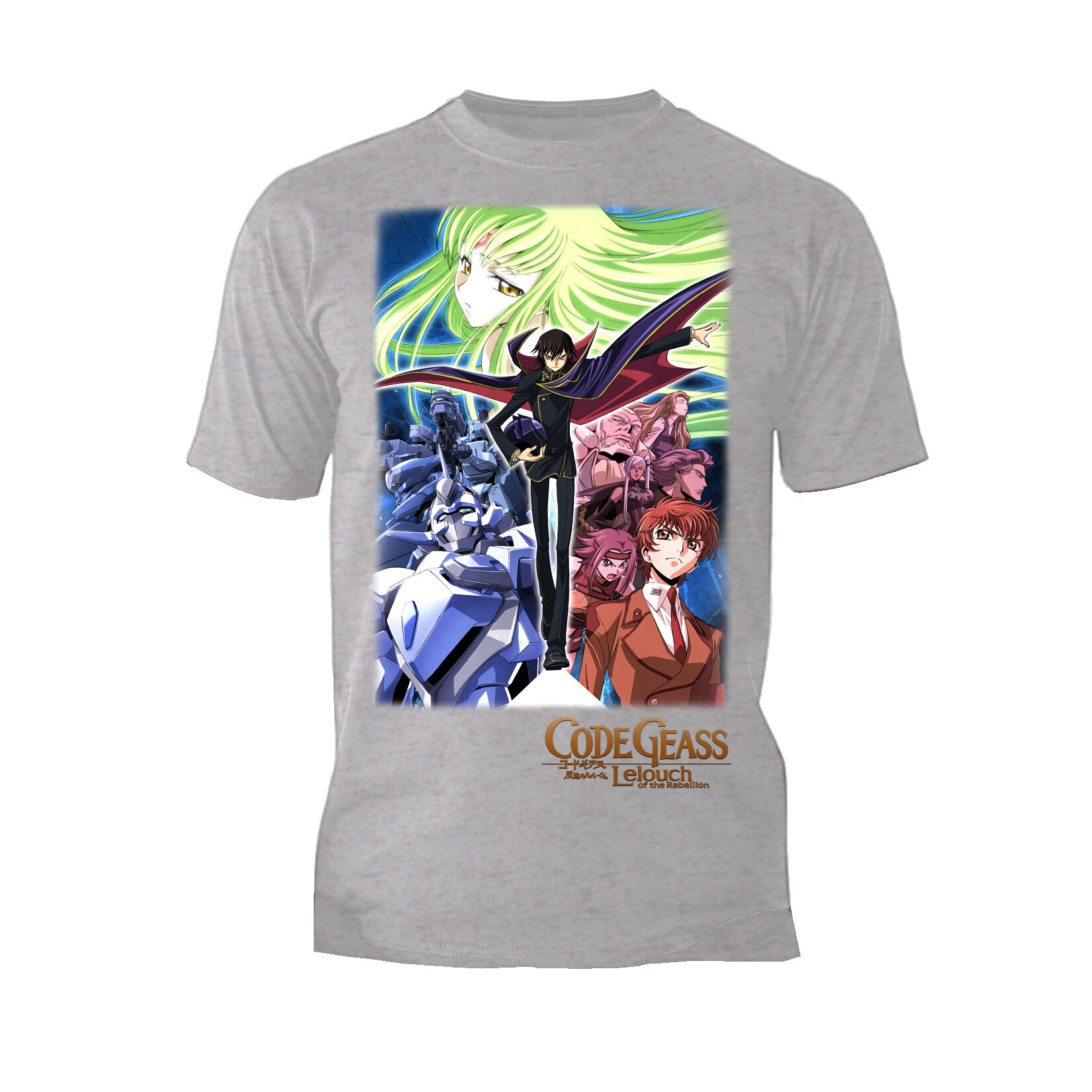 Code Geass Character Collage Official Men's T-shirt black - Etsy