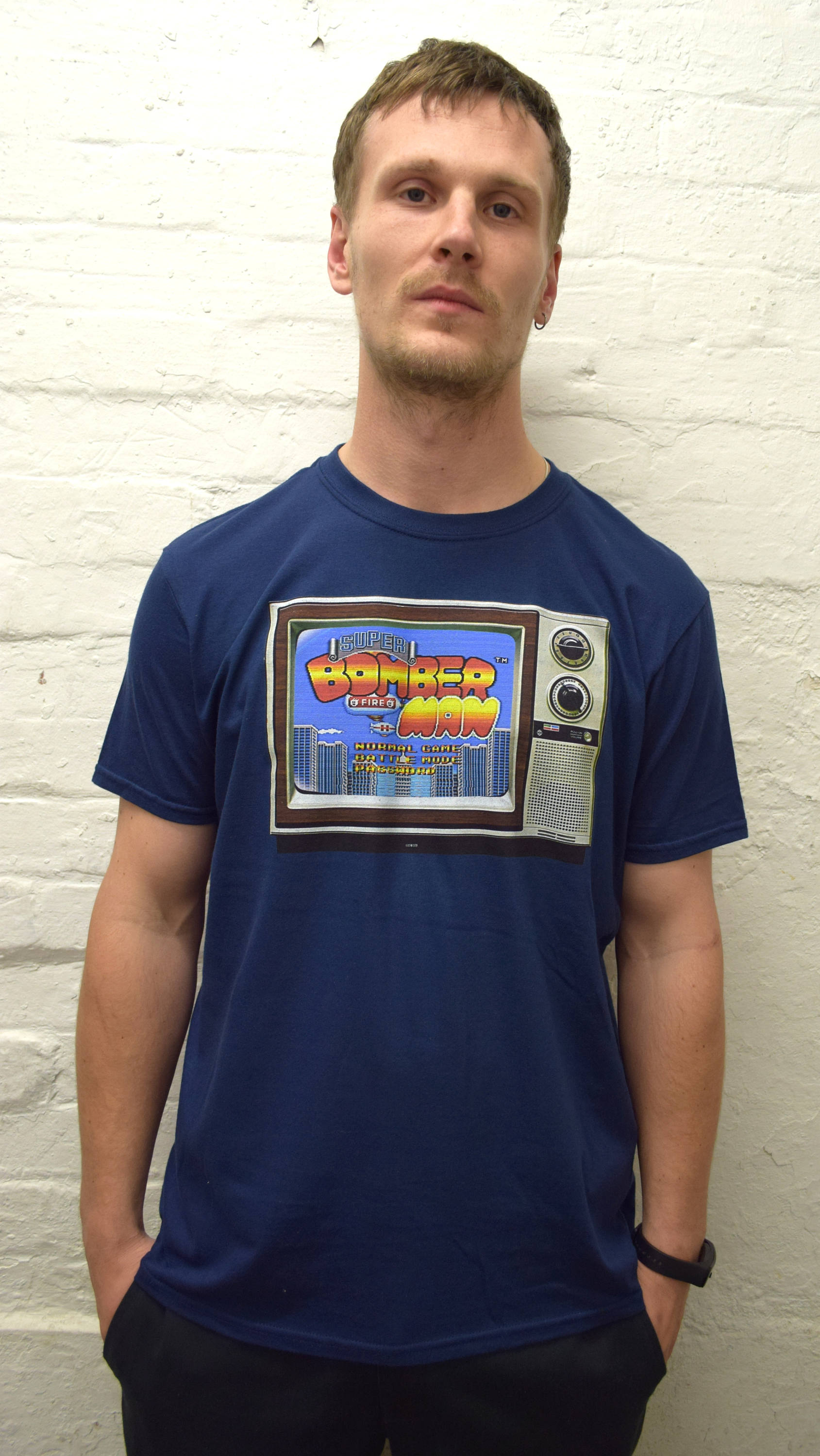 Konami Bomberman Game TV Screen 
