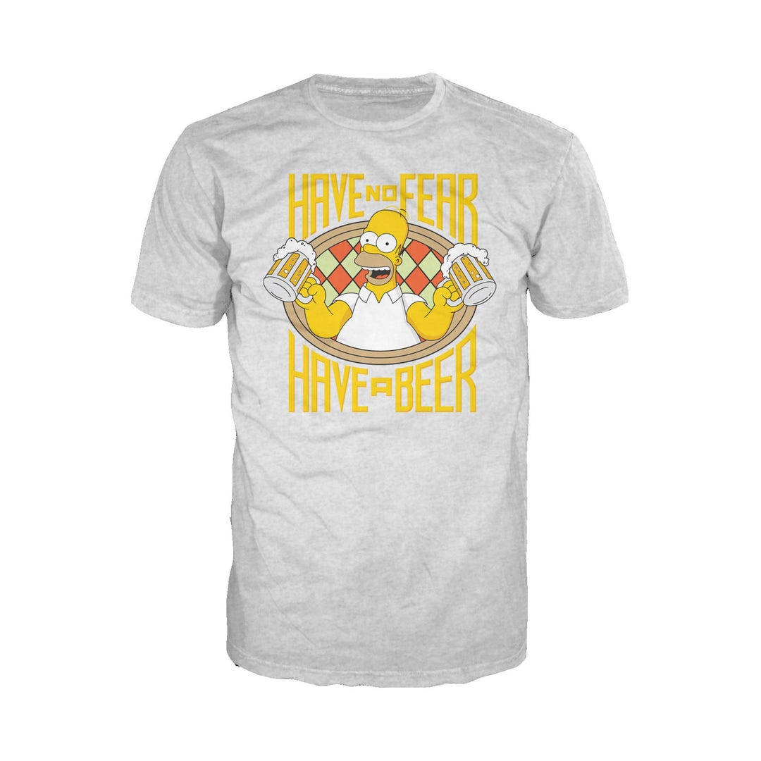 Sweat à Capuche Les Simpsons Homer Beer - Motif Brewmaster Chill-Out Weekend - Taille Unique, Coupe Classique, 241 G - Produit Officiel