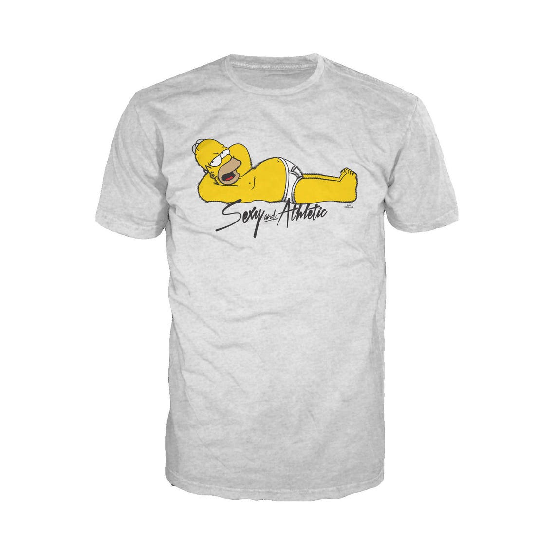 The Simpsons Homer Sexy and Athletic Official Hommes Tshirt Etsy France