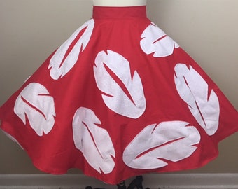 Ohana Circle Skirt/ Lilo and stitch/Lilo skirt/ Lilo outfit/ disney parks/ Ohana outfit