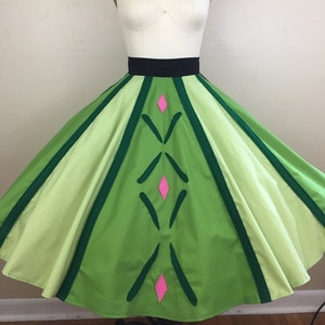 Krönungstag Kreisrock/eingefroren inspirierter Rock/prinzessin Anna/gewaschener Tag/disney Rock/Auflistung ist nur für Rock