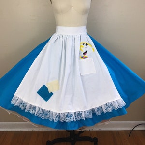 Provincial Girl Apron Cirle Skirt/beauty and the beast/ disney skirt/belle dress/dapper day/disney world/chip teacup