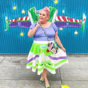 Space Ranger Circle Skirt/toy story skirt/buzz light year outfit/ disney parks