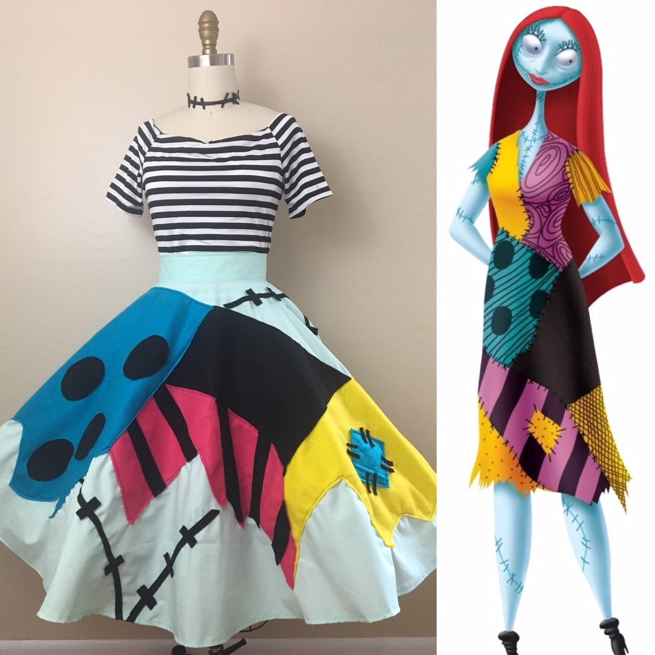 ナイトメアドールサークルスカート/ナイトメア・ビフォア