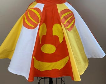 Candy Corn Mouse Skirt / Mickey Halloween / disney Halloween / mnsshp / disney skirt / plus size/ disney outfit women