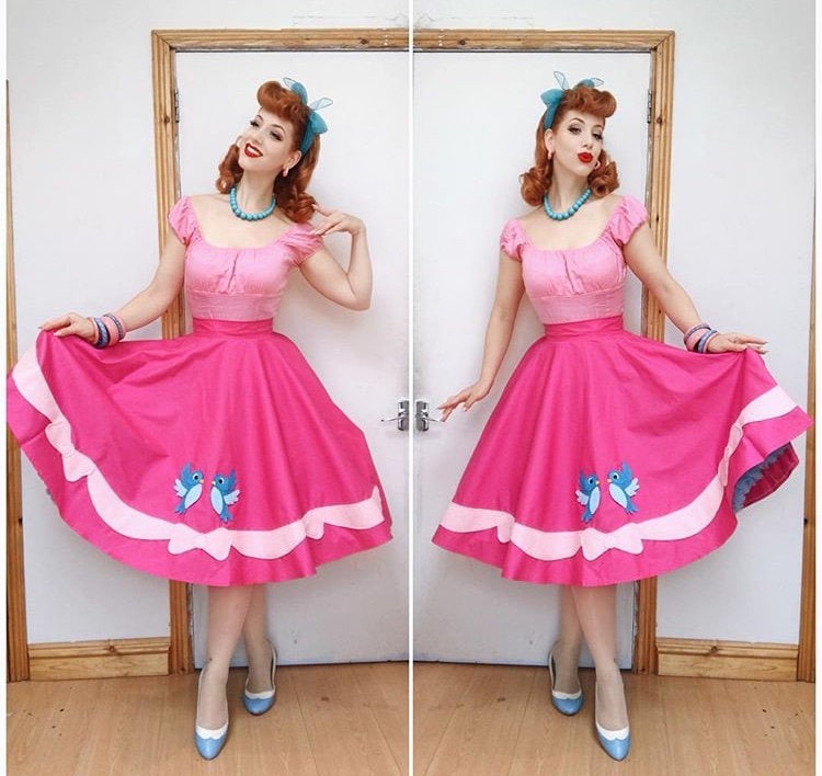 Cinderella Pink Dress - Etsy